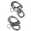 Fixed Snap Shackle St. Steel L52mm, 12mm Gap, 9mm Eye 23873